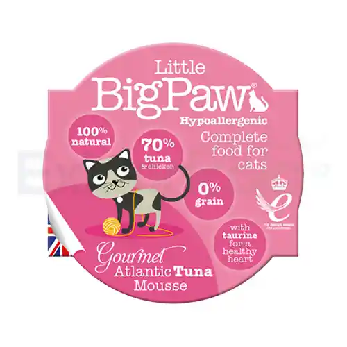 Big Paw Feline Sabor Atun X 85 Gr