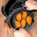 Molde De Silicona Para Airfryer Gris