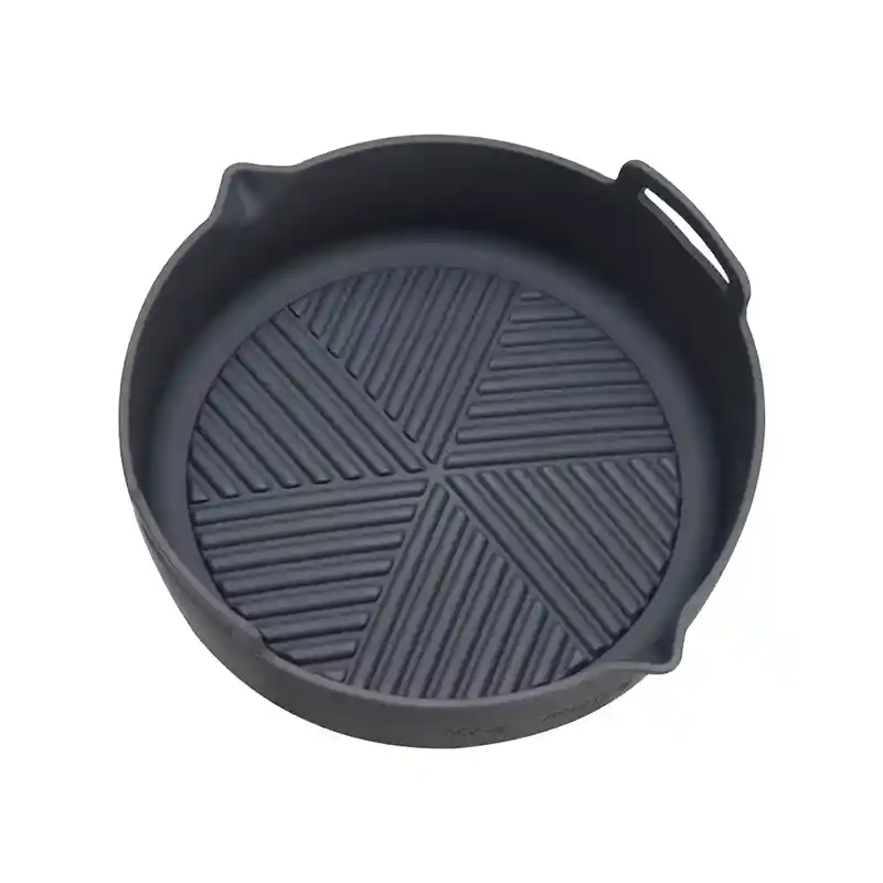 Molde De Silicona Para Airfryer Gris