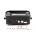 Radio Recargable Abuelito Mp3 Usb Bluetooth Meier M-182bt Negro