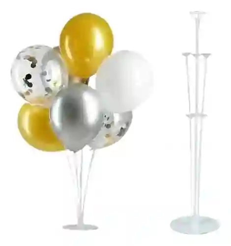 Soporte / Base En Acrílico Para Árbol De Globos 72cm