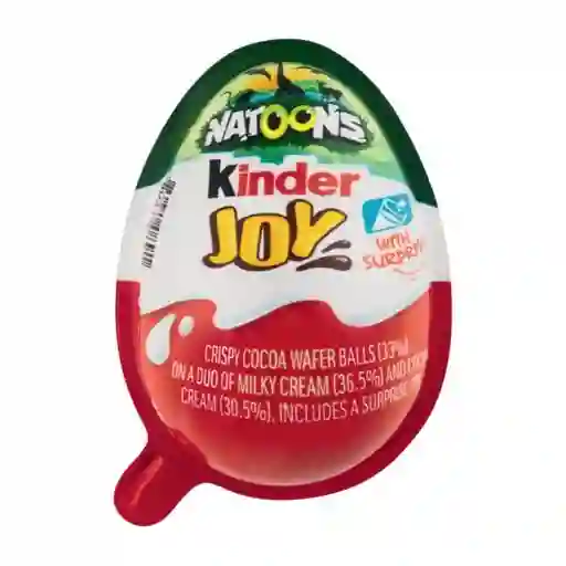 Huevo Chocolate Kinder Joy Natoons Con Sorpresa