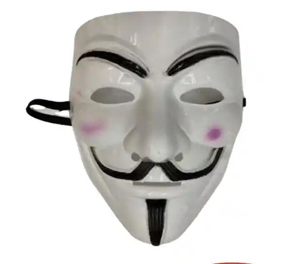 Mascara Anonymous Halloween V Vendetta Disfra