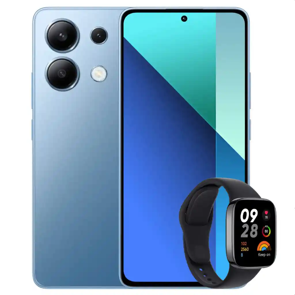 Xiaomi Redmi Note 13 256gb /8gb Blue + Watch 3 Active Blk