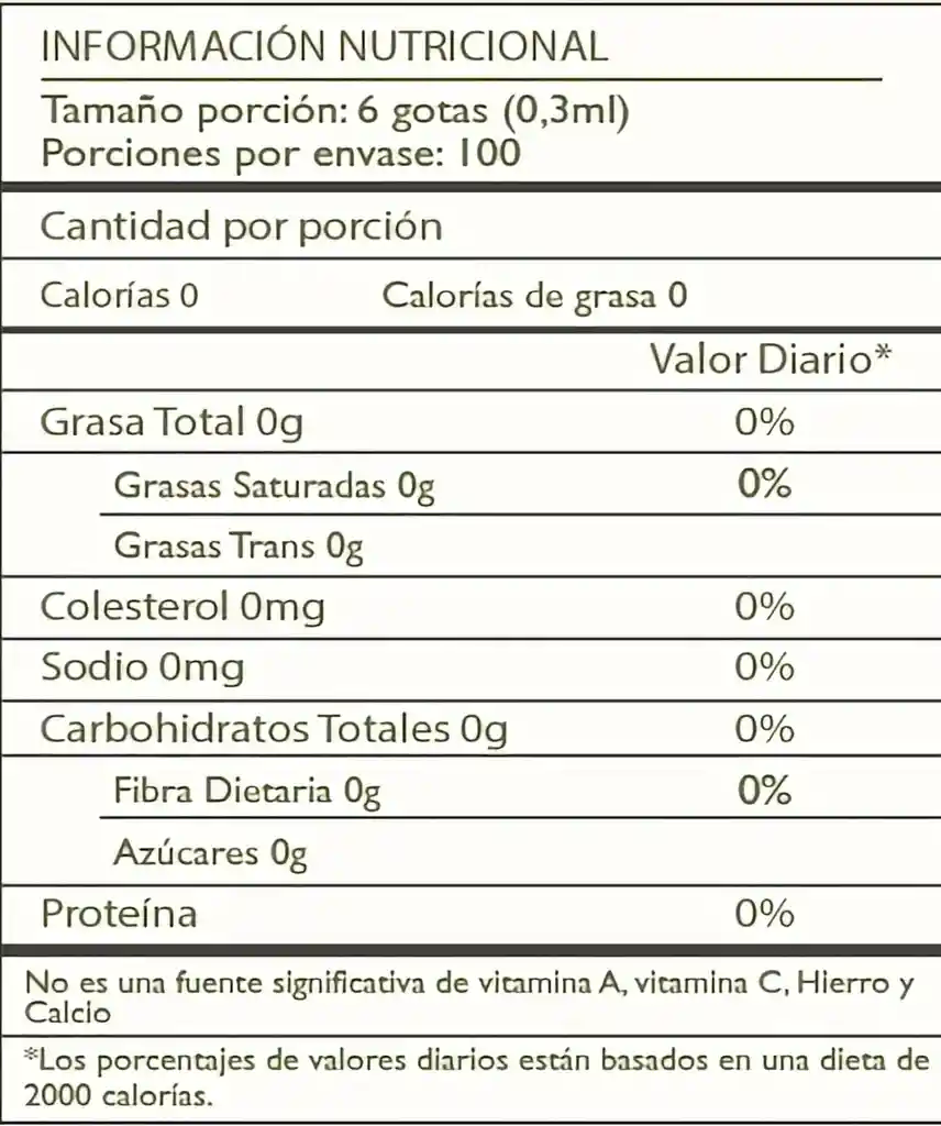 Monk Fruit En Gotas 100% Puro