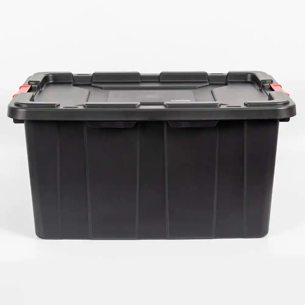 Caja Organizadora Sterilite Negra 122 Lt