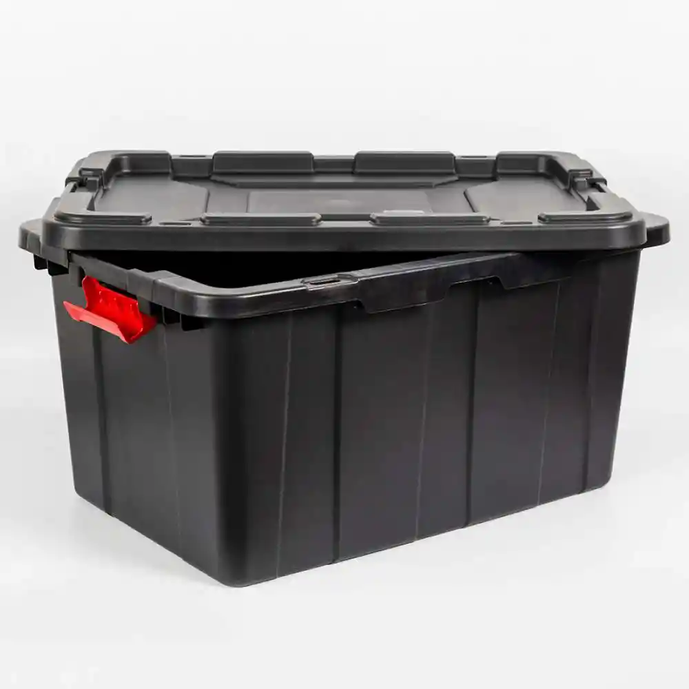 Caja Organizadora Sterilite Negra 122 Lt