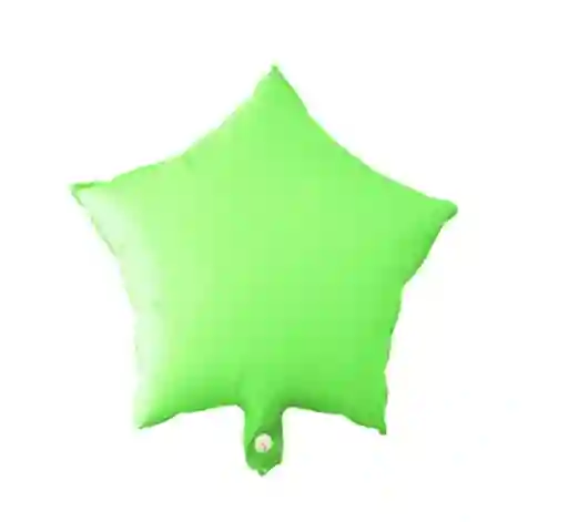 Globo Metalizado Estrella 18" Verde Neon