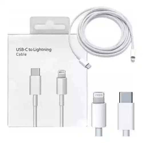 Cable Iphone Datos Tipo C A Lightening 3m