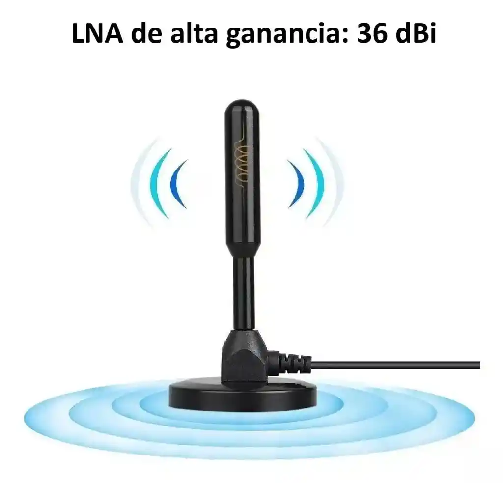 Antena Digital Potente Señal Nia T602-5 Metros