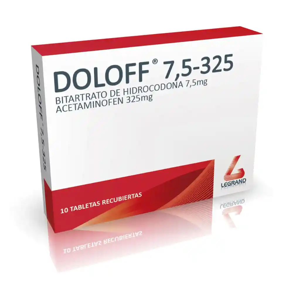 Doloff 7.5/325Mg X 10 Tabletas