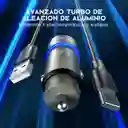 Cargador 1hora Para Carro Puerto Usb + Cable Tipo C Gar116