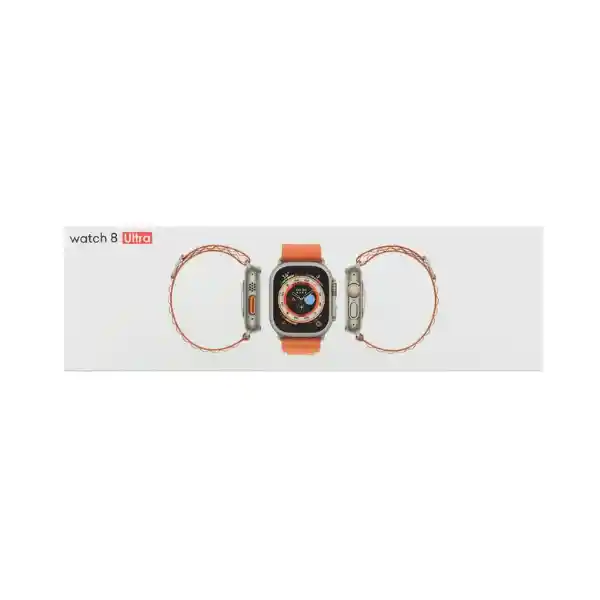 Reloj Smart Watch Ultra Bluetooth Naranjado