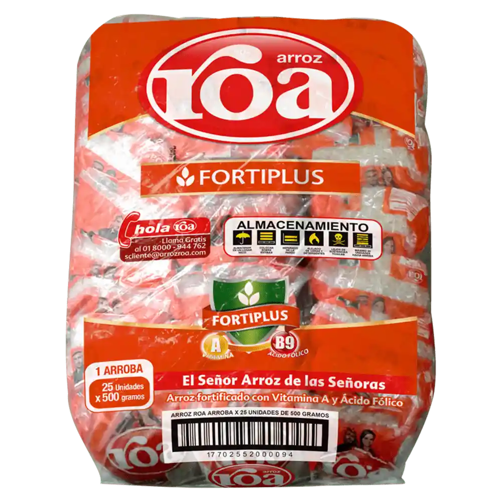 Arroz Roa 12500 G