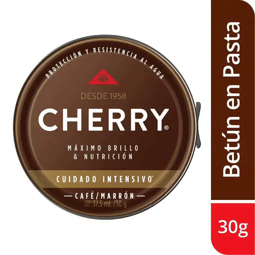 Betún Pasta Cherry Marrón 30g