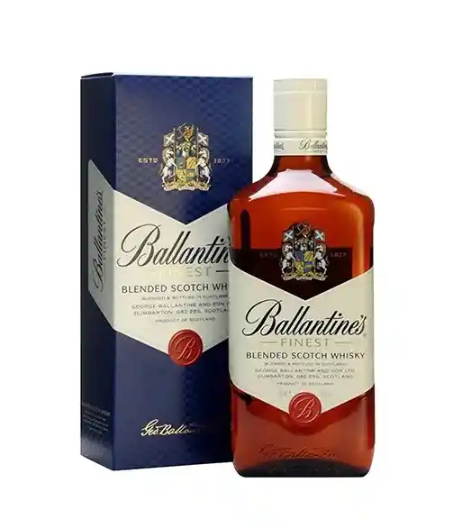 1 Whisky Ballantines Botella 700 Ml Original Legal Estampillado