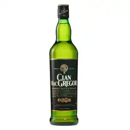 1 Botella Whisky Clan Mac Mc Gregor 700 Ml Original Estampillado