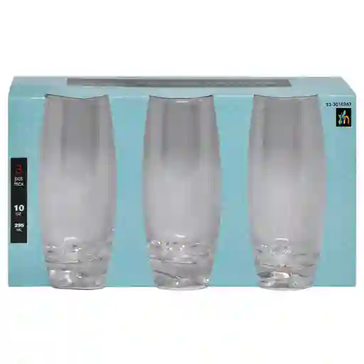 Vasos Uso Hogar En Vidriopara Bebidas Frias