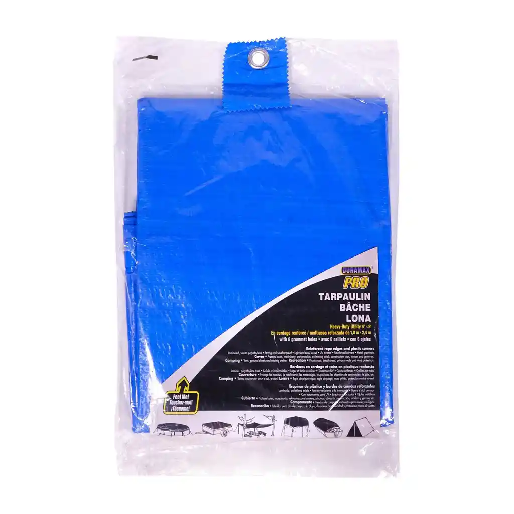 Lona Protectora Plastica Multifuncional Para Uso Exterior
