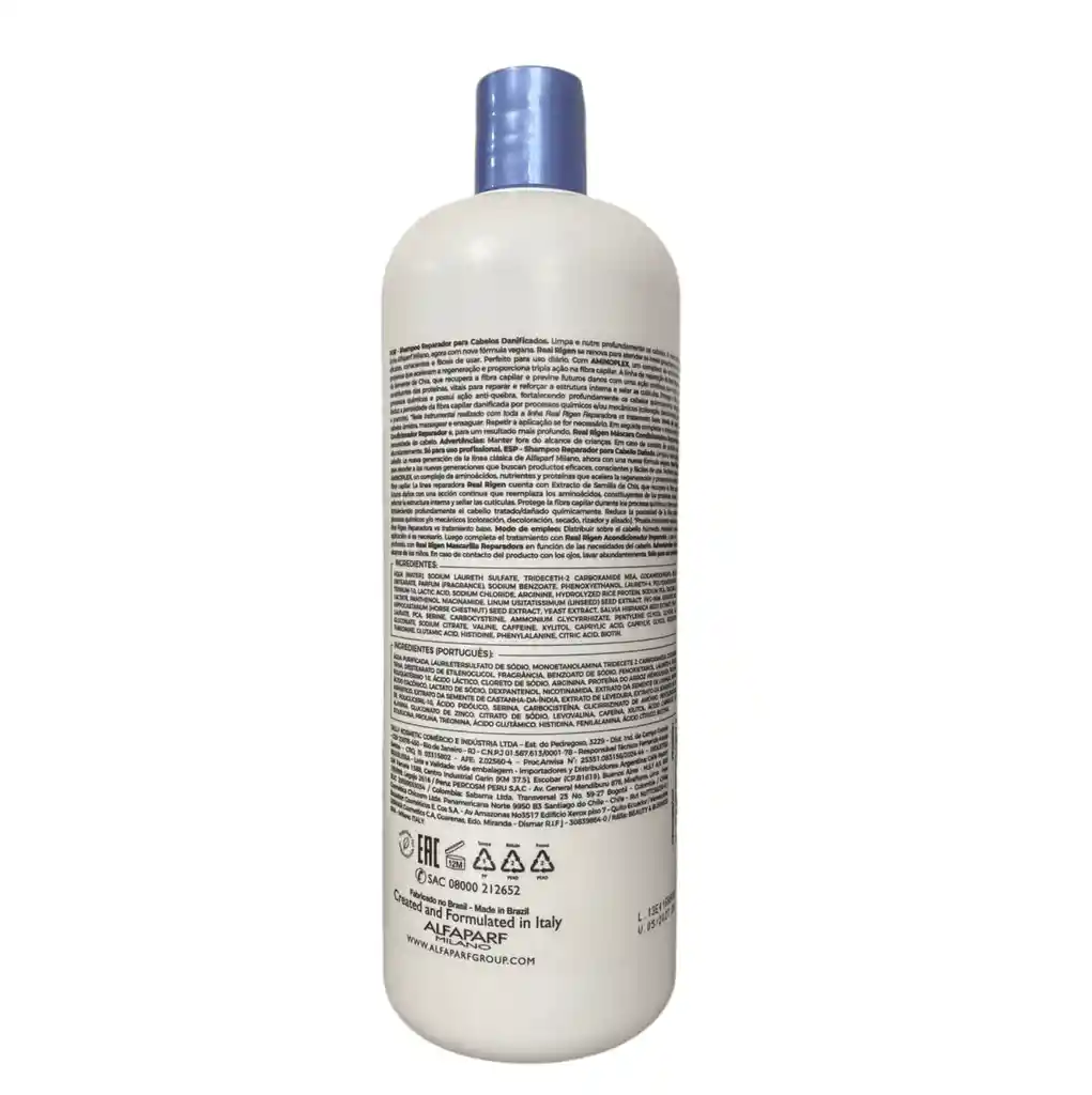 Shampoo Alfaparf Rigen Reparador 1l