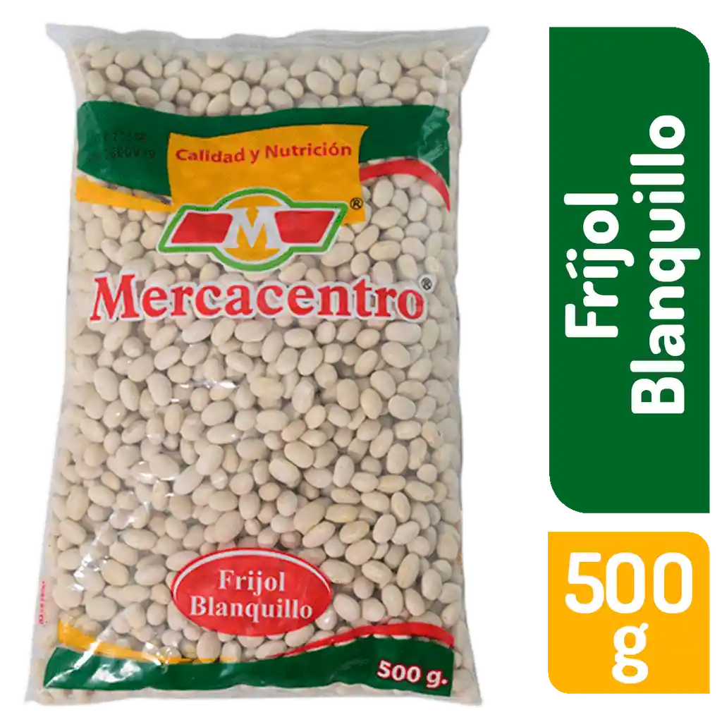 Frijol Blanquillo Mercacentro 500 G