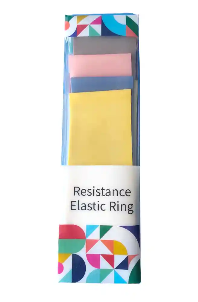 Kit 5 Bandas Resistencia Elasticas Ejercicio Y Terapia Gimnasio