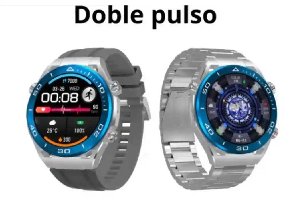 Reloj Inteligente Modelo Sk4 Smartwatch Plateado