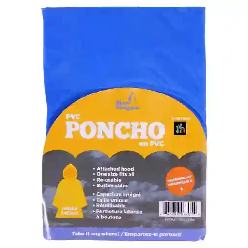 Capa Para Lluvia Talla Unica Impermedable Unisex