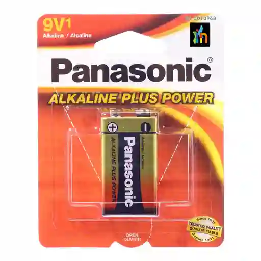 Baterias Panasonic Original Power Plus 9v1 Alcalinas