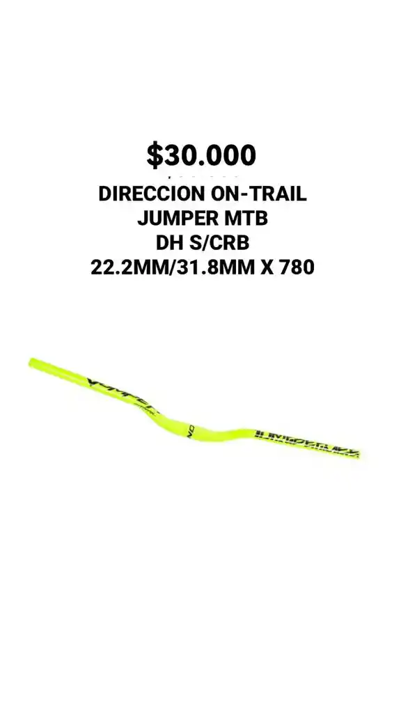 Manubrio On Trail Jumper