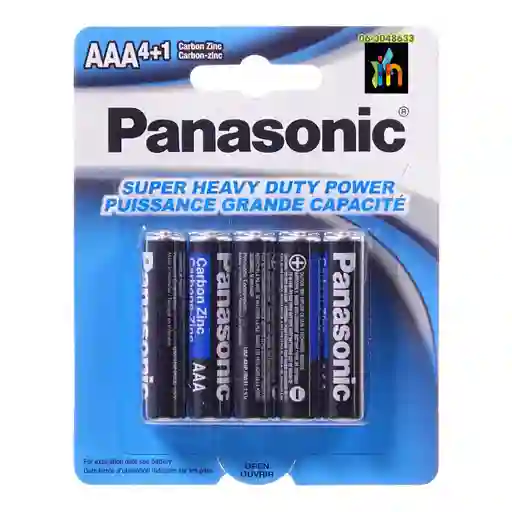 Paquete De Pilas X4 Alcalinas Aaa Original Panasonic