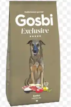 Alimento Seco Para Perros De Edad Avanzada Gosbi Exclusive Senior Medium 3kg