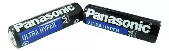 Pilas Panasonic Aa Ultra Hyper 1 Par