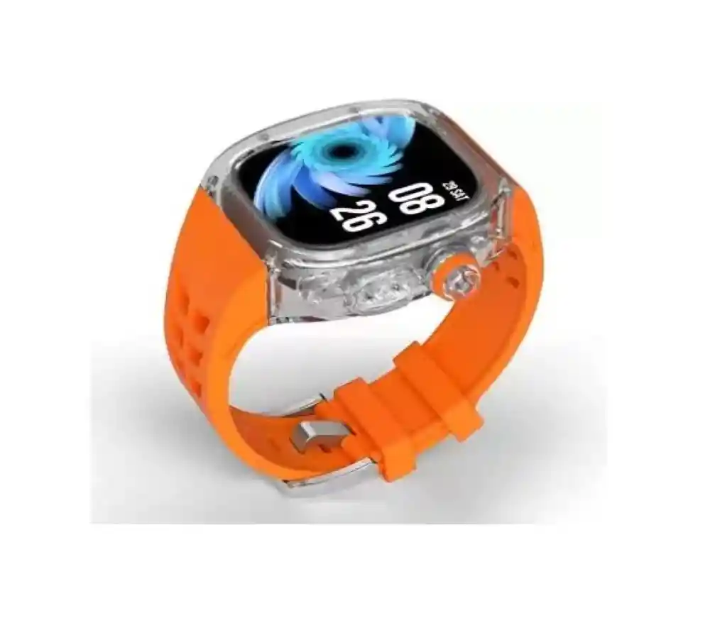 Reloj Inteligente Kalobee H9 Smartwatch Malla Naranja