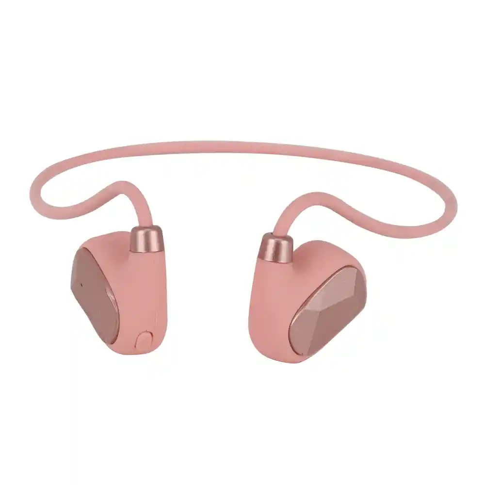 Audifonos Bluetooth Semi Conduccion Sport Rosa