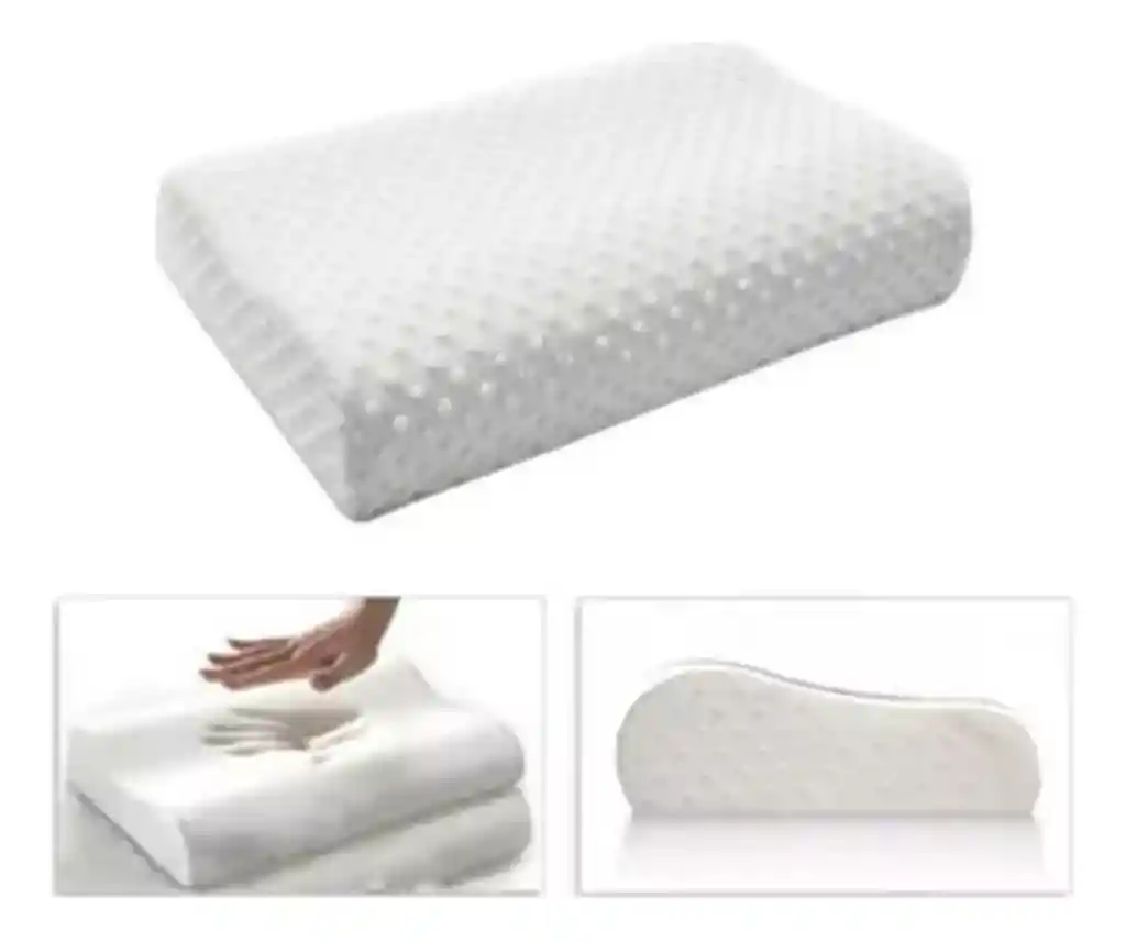 2 Almohada Memory Pillow Ortopédica Indeformable Con Aloe Vera