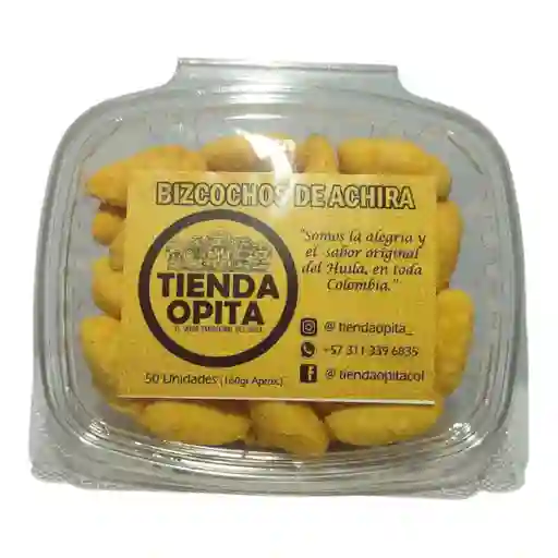 Biscochos De Achiras X 50 Unidades Tienda Opita