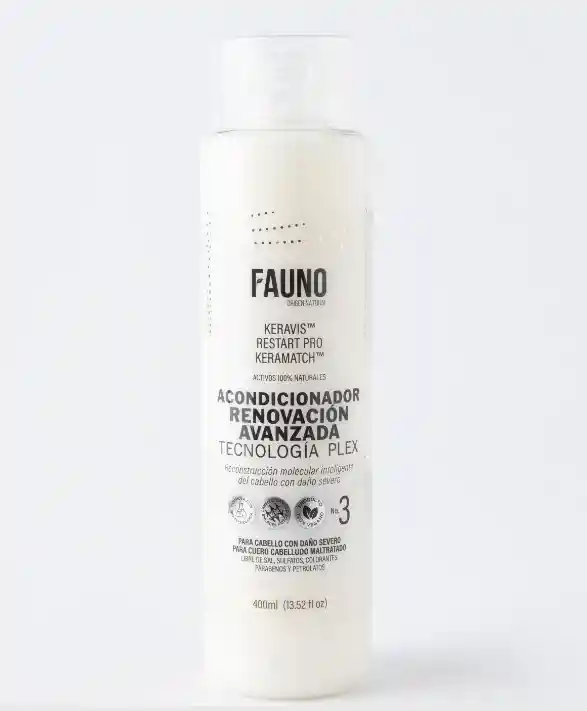 Acondicionador Renovacion Avanzada Tecnologia Plex Fauno 400 Ml