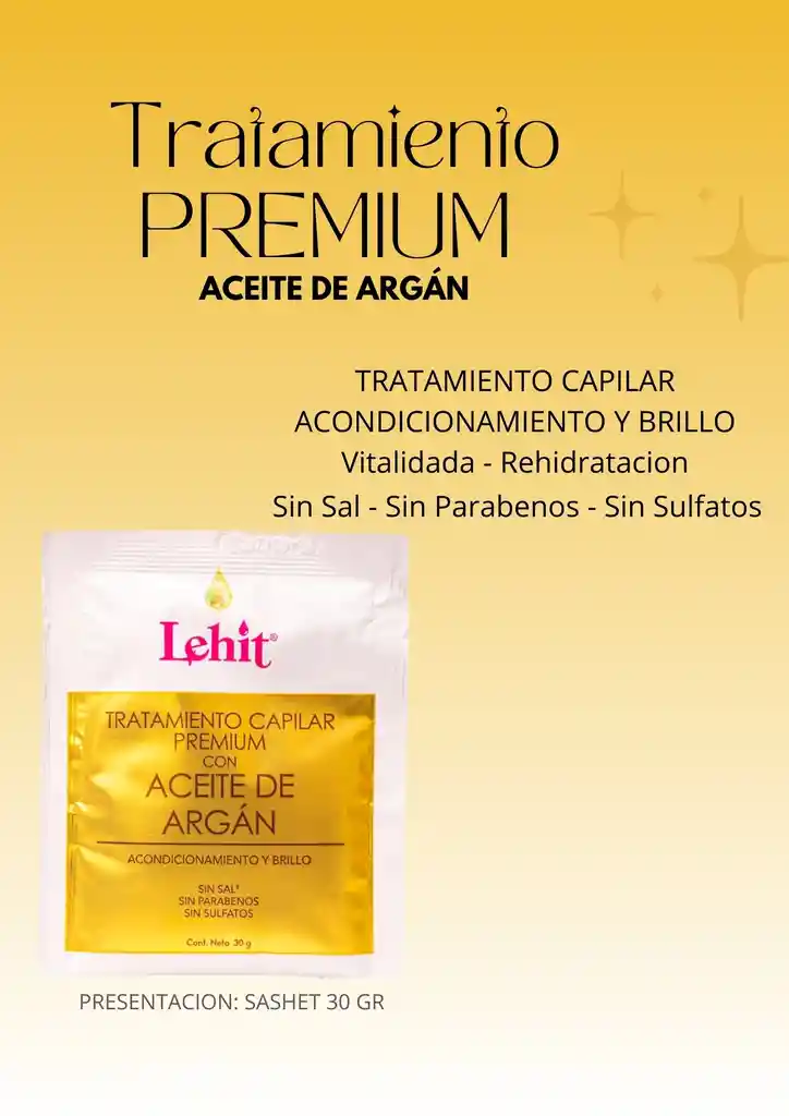 Tratamiento Aceite De Argan Sashet