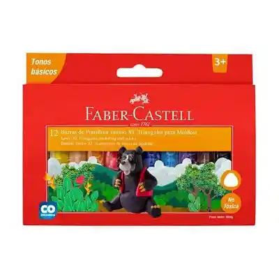 Plastilina Jumbo Faber Castell X12