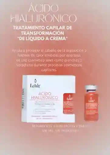 Ampolleta Acido Hialuronico Liquido A Crema Lehit