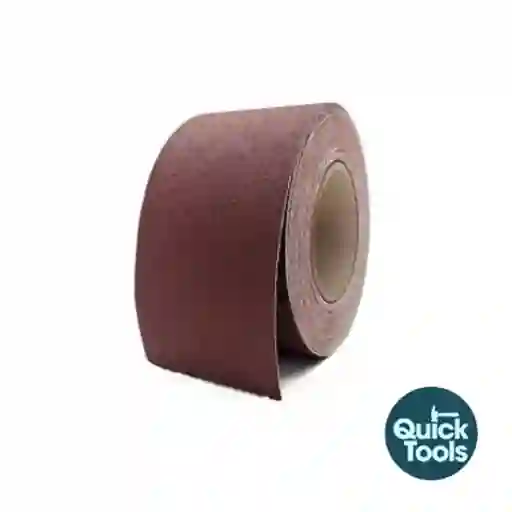 Lija Tela Omega 4" # 80 X 25mts