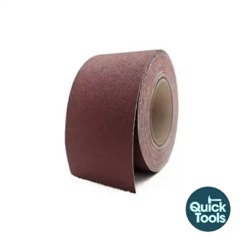 Lija Tela Omega 4" # 80 X 25mts