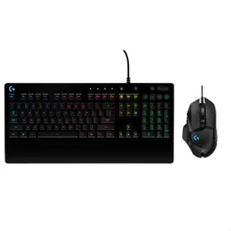 Combo Gamer Logitech G Teclado G213 + Mouse G502 Hero