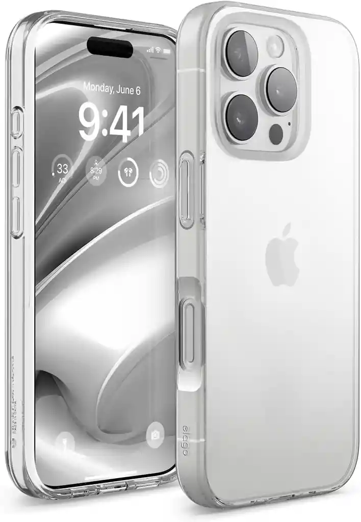 Estuche Para Iphone 16 Pro Hybrid Elago En Transparente