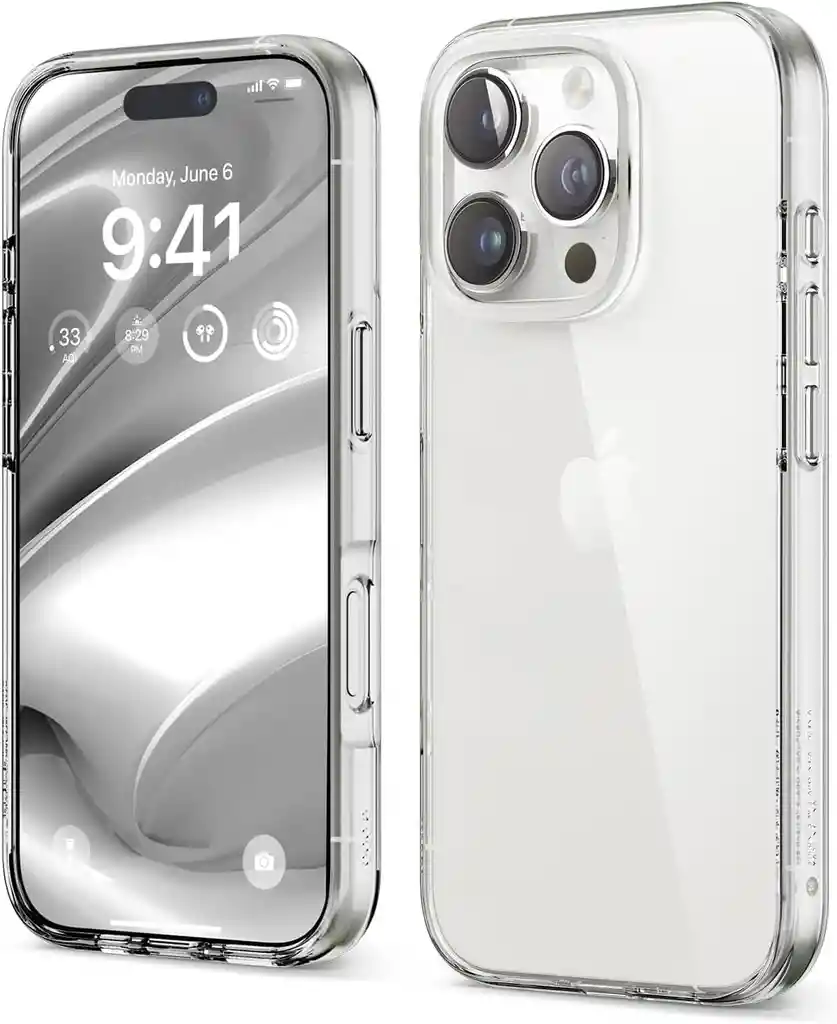 Estuche Para Iphone 16 Pro Hybrid Elago En Transparente