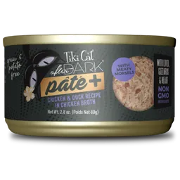 Tiki Cat After Dark Pate Plus Lata 80 Gr Pollo Y Pato En Caldo De Pollo