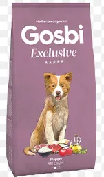 Alimento Seco Para Cachorros De Tamaño Medio Gosbi Exclusive Puppy Medium 3kg