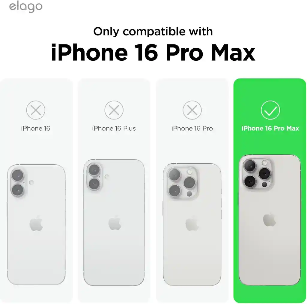 Estuche Para Iphone 16 Pro Max Hybrid Elago En Transparente