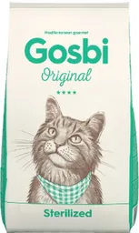 Alimento Seco Para Gatos Adultos Esterilizados Con Tendencia Al Sobrepeso Gosbi Original Cat Sterilized 1kg